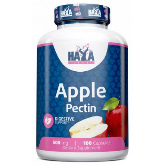 Haya Labs Apple Pectin 500mg Яблучний пектин 100 капсул - зображення 1