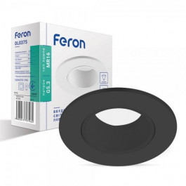 FERON DL0375 круглый черный (01779)