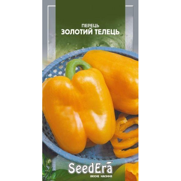 ТМ "SeedEra" Семена Seedera перец Золотой телец 0,2г - зображення 1