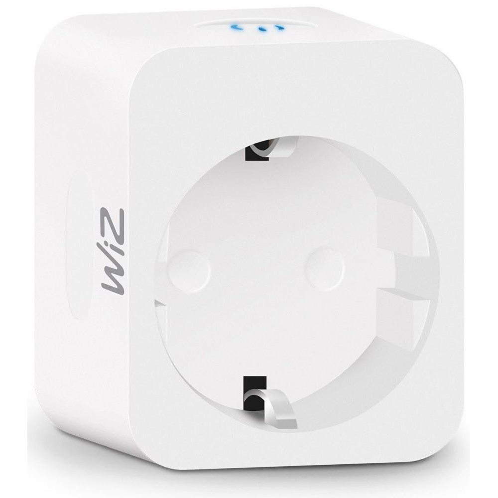 WiZ Smart Plug powermeter Type-F Wi-Fi (929002427101) - зображення 1