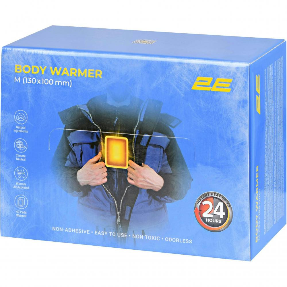 2E Body Warmer, M 40шт. (2E-BWNA24M-DB) - зображення 1
