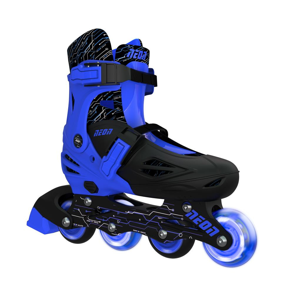 Neon Combo Skates / размер 30-33 blue (NT09B4) - зображення 1