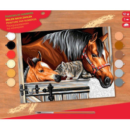 Sequin Art PAINTING BY NUMBERS SENIOR Stable Dooor Trio (SA1523)