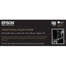Epson Traditional Photo Paper 44"x15m (C13S045056)