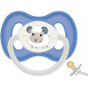 Canpol babies Пустышка латексная круглая 6-18 м-цев Bunny&Company синяя (23/278_blu) - зображення 1