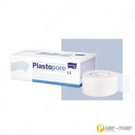   Matopat Пластир медичний  PLASTOPORE. 1,25см x 5м 44 шт в упаковці