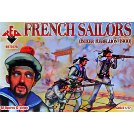 Red Box French Sailors, Boxer Rebellion 1900 (RB72025)