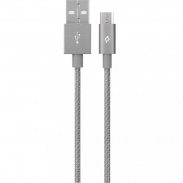 TTEC USB-microUSB AlumiCable 1.2m Space Gray (2DK11UG)