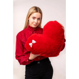 Yarokuz Мягкая игрушка  подушка "Сердце" 50 см Красная (UT014-50heart-RED)