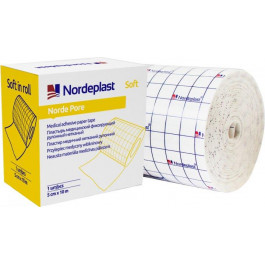 NordePlast Пластир медичний  нетканий рулонний "НордеПор Софт" 5 см х 10 м (4751028530326)