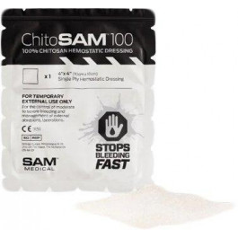 Sam Medical Кровоспинна пов'язка  Chito SAM 100 10 см х 10 см (CT100-A-EN)