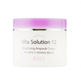 Jigott Ампульный крем для улучшения цвета лица  Vita Solution 12 Brightening Ampoule Cream 100 мл (88095412
