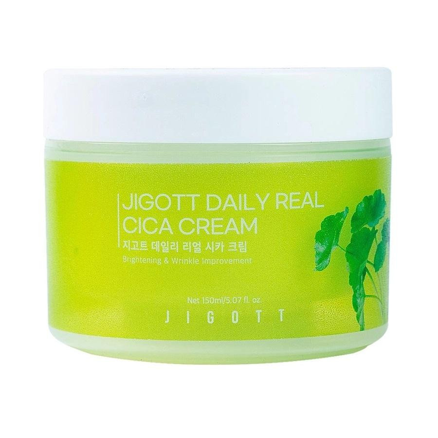 Jigott Крем для чутливої шкіри Центелла Daily Real Cica Cream  150 мл - зображення 1