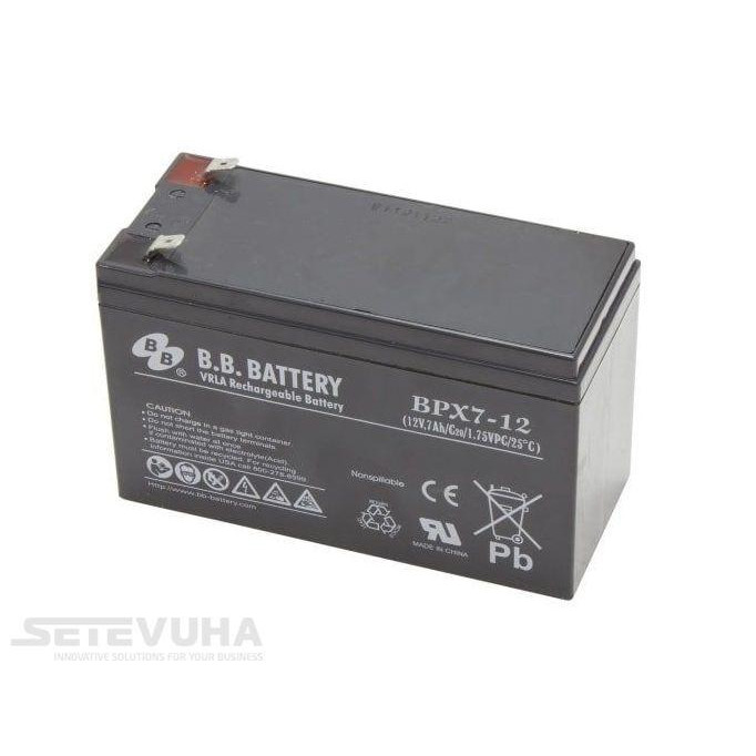 B.B. Battery BPX7-12 - зображення 1