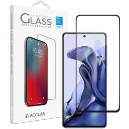 ACCLAB Защитное стекло  Full Glue для Xiaomi 11T Black (1283126518706)