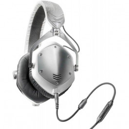 V-Moda XS White Silver