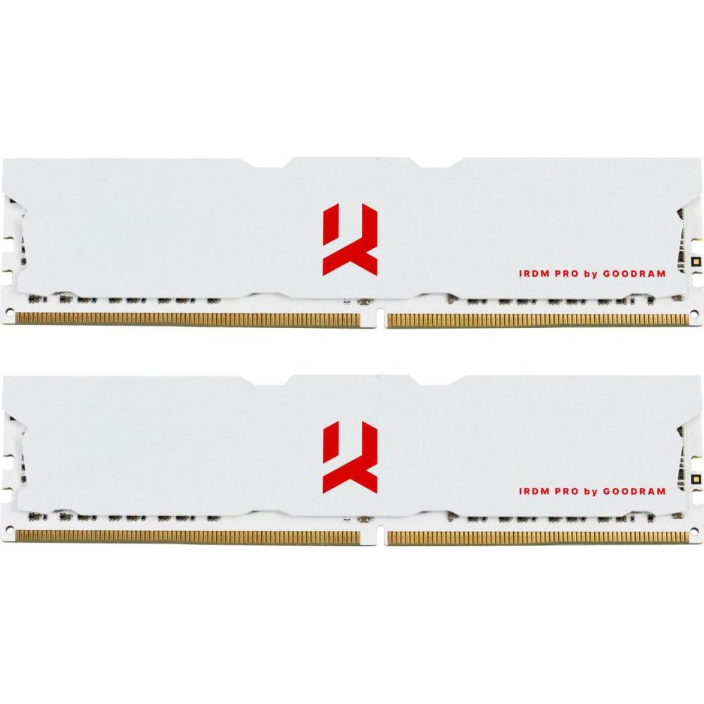 GOODRAM 16 GB (2x8GB) DDR4 3600 MHz IRDM PRO Crimson White (IRP-C3600D4V64L18S/16GDC) - зображення 1