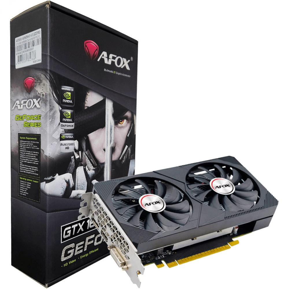 AFOX GeForce GTX 1650 4GB (AF1650-4096D6H3-V4) - зображення 1