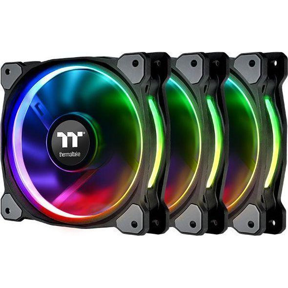 Thermaltake Riing Plus 12 RGB Radiator Fan TT Premium Edition 3-Fan Pack (CL-F053-PL12SW-A) - зображення 1