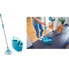 Leifheit Набор для уборки для пола Clean Twist Disc Mop Ergo 30 см (52101) - зображення 3