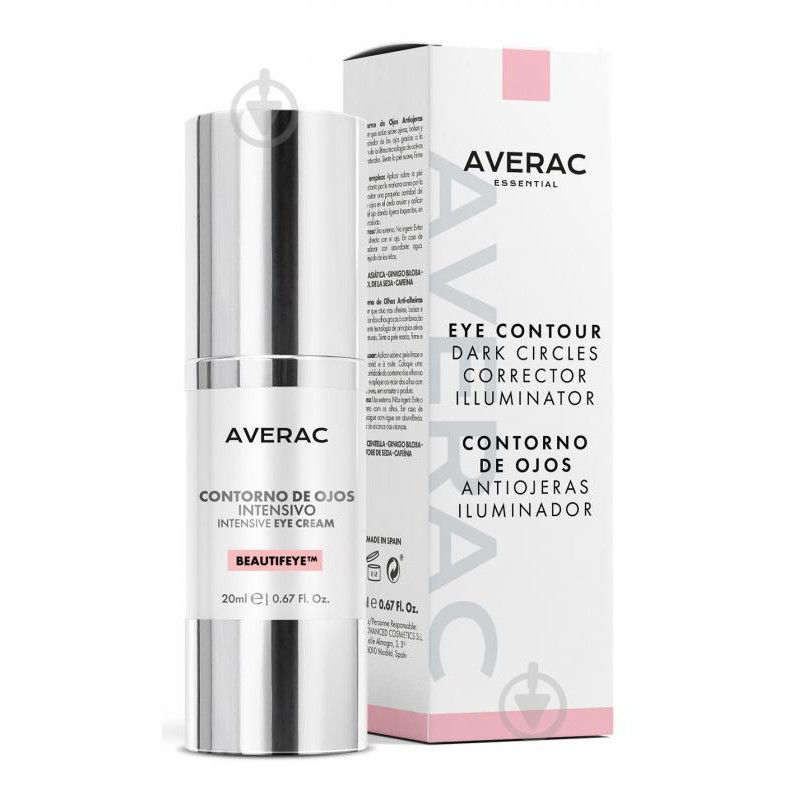 Averac Інтенсивний крем для контуру очей  Essential Intensive Eye Contour Cream, 20 мл - зображення 1