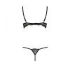 Passion VALERY SET WITH OPEN BRA black S/M Exclusive (PS25105) - зображення 6