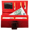 Desisan Кошелек  906-500 кожаный красный с тиснением - зображення 5