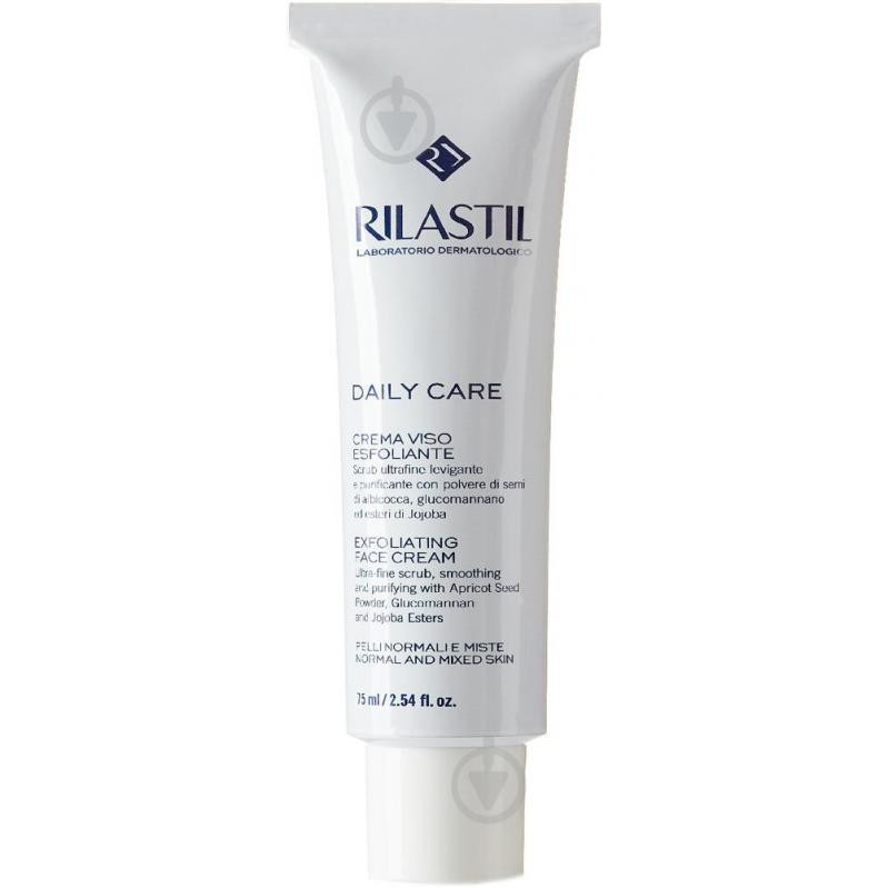 Rilastil Крем-пилинг для лица для нормальной и комбинированной кожи  Daily Care 75 мл (8050444852866) - зображення 1