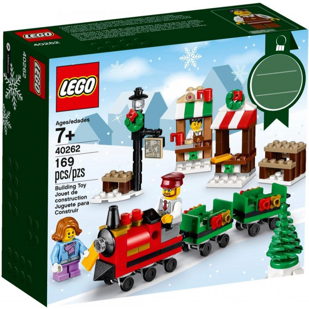 LEGO Новогодний мини-поезд (40262) - зображення 1