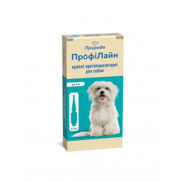 Природа Капли от блох и клещей ПрофиЛайн для собак до 4 кг 1 пипетки х 0.5 мл PR241266 (4823082412662)