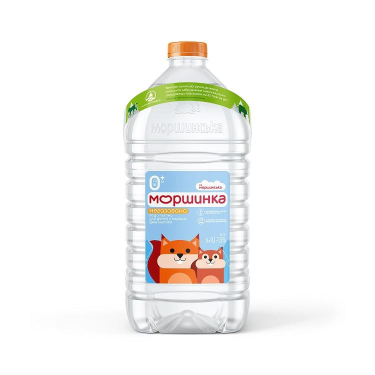 Моршинка Минеральная питьевая негазированная детская вода 6 л - зображення 1