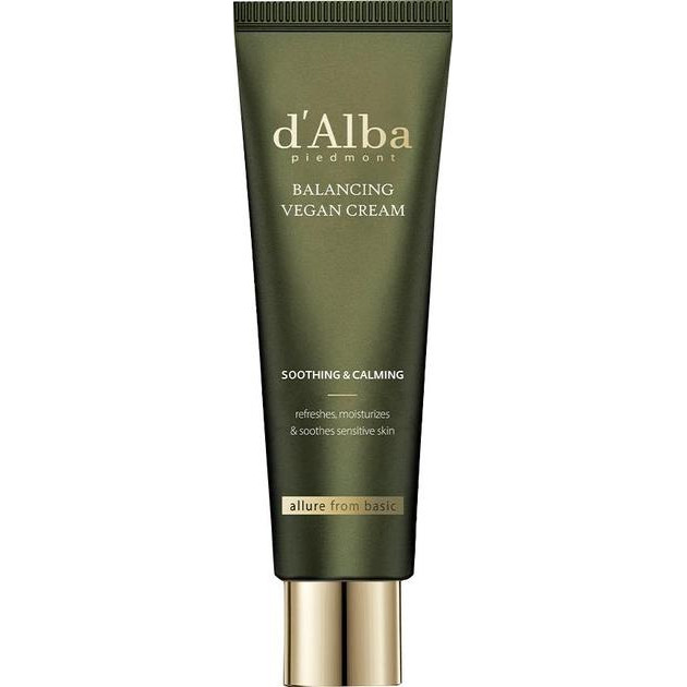 D'Alba Балансуючий крем  Mild Skin Balancing Vegan Cream з Екстрактом білого трюфеля та Керамідами 55 мл (8 - зображення 1