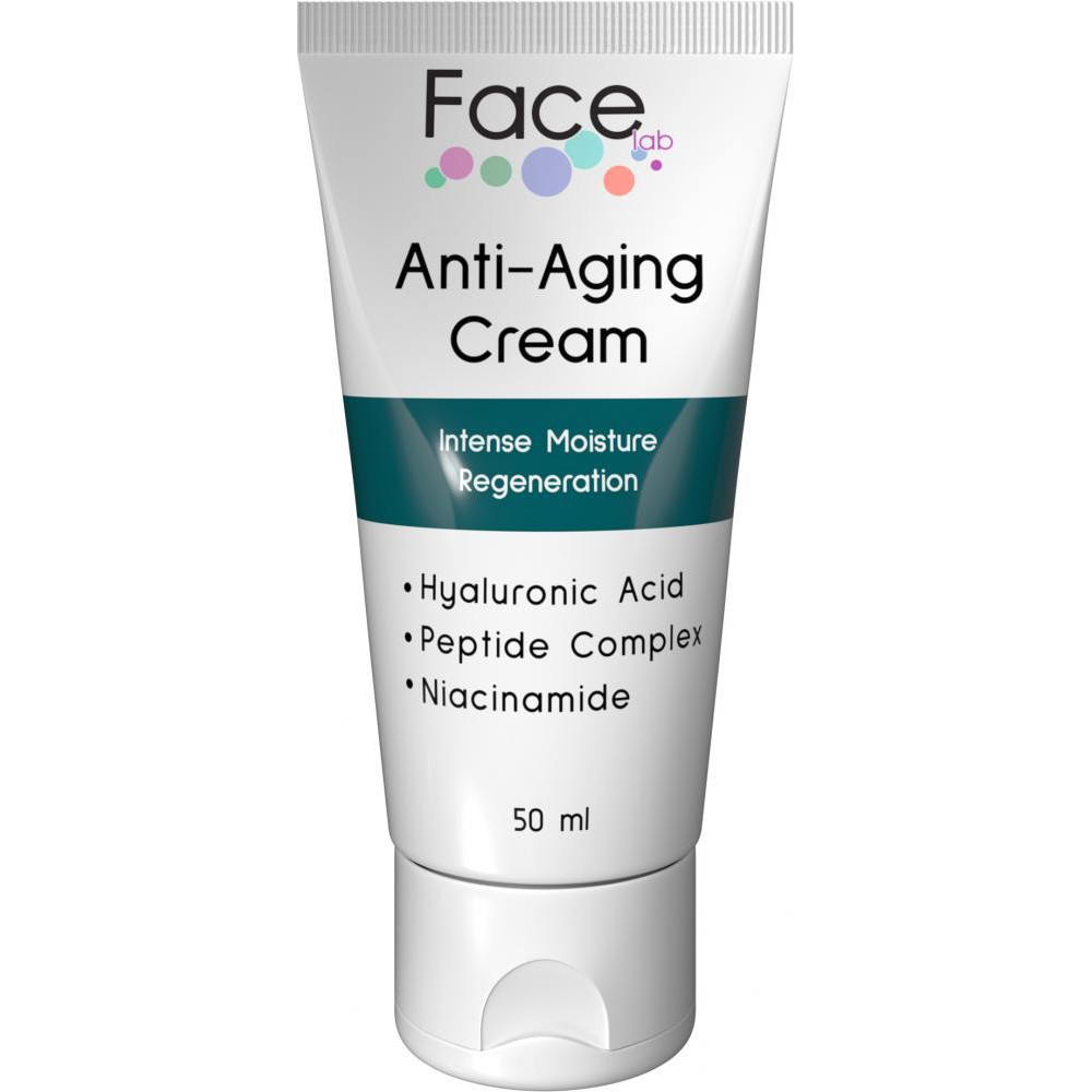Face lab Омолоджувальний крем  Anti-Aging Cream з пептидами та гіалуроновою кислотою 50 мл (4820243881121) - зображення 1