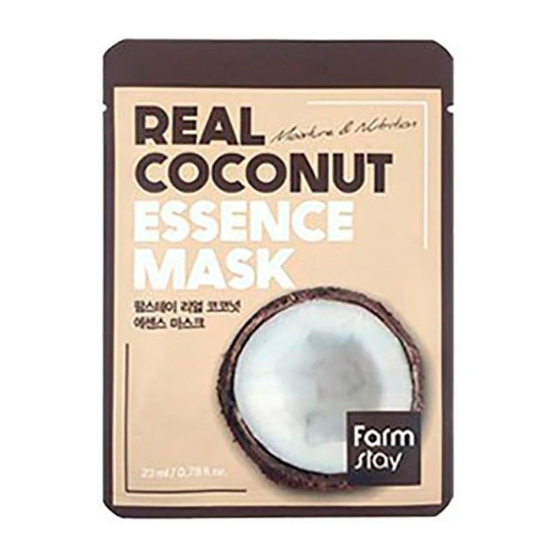 FarmStay Тканевая маска для лица с экстрактом кокоса  Real Coconut Essence Mask 23ml - зображення 1
