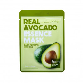 FarmStay Тканевая маска для лица с экстрактом авокадо  Real Avocado Essence Mask 23ml