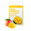 FarmStay Тканевая маска для лица, с экстрактом манго  Real Mango Essence Mask 23ml - зображення 1