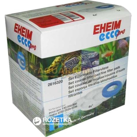 Eheim Комплект губчастих фільтрів грубої і тонкої очистки  для фільтра ECCO Pro 2032-2036 (2616320) - зображення 1