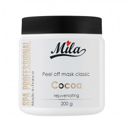 Mila Альгінатна маска для омолодження Какао Rejuvenating mask Cocoa  Perfect 200 г