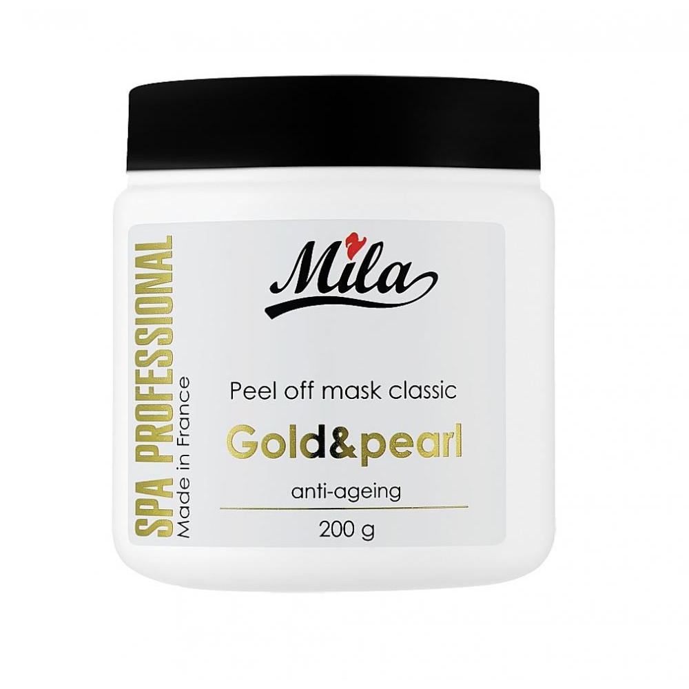 Mila Альгінатна маска з золотом та перлами проти зморшок Peel Off Mask Enjoy Gold  Perfect 200 г - зображення 1