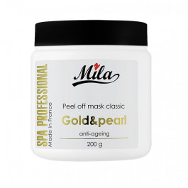 Mila Альгінатна маска з золотом та перлами проти зморшок Peel Off Mask Enjoy Gold  Perfect 200 г