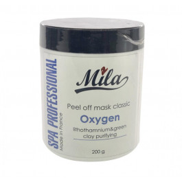   Mila Альгінатна маска Киснева Антиакне з зеленою глиною MASK CLASSIC OXYGEN POWDER  Perfect 200 г