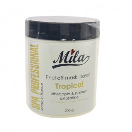   Mila Альгінатна маска Ананас + Папайя MASK CLASSIC TROPICAL POWDER  Perfect 200 г