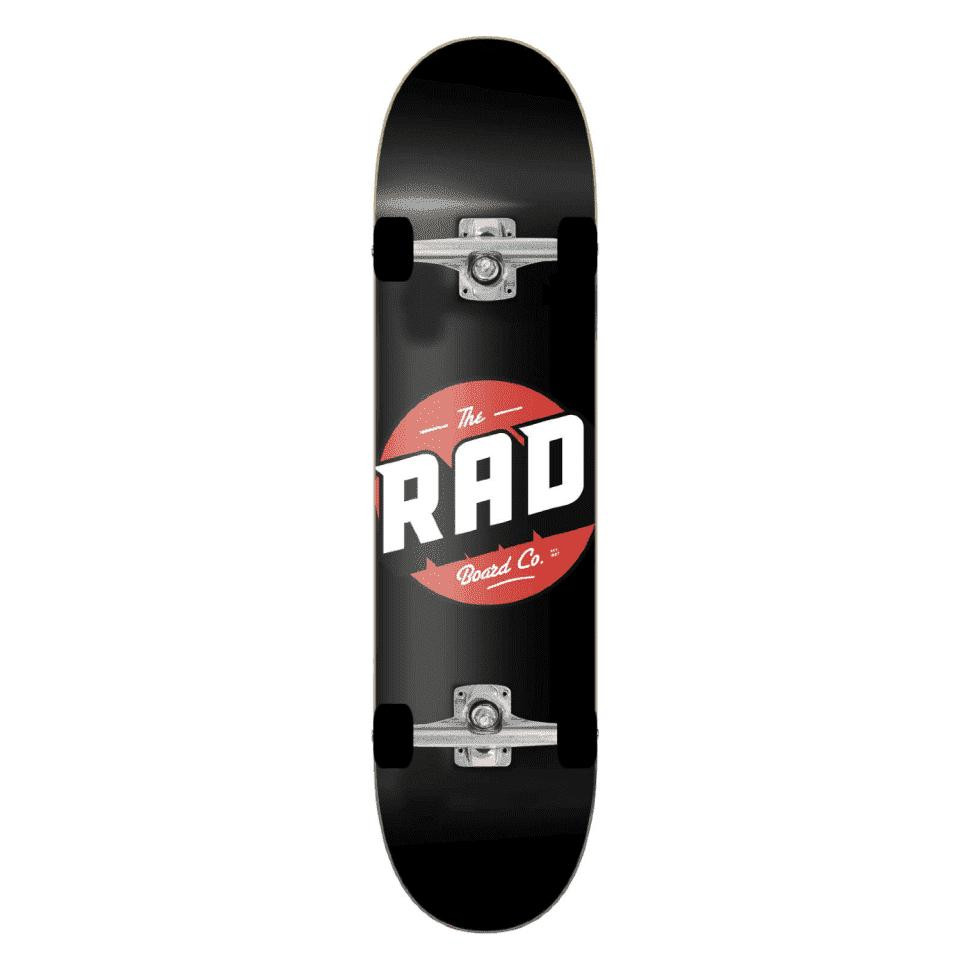 RAD Logo Progressive Complete Skateboard 8.125" Black - зображення 1