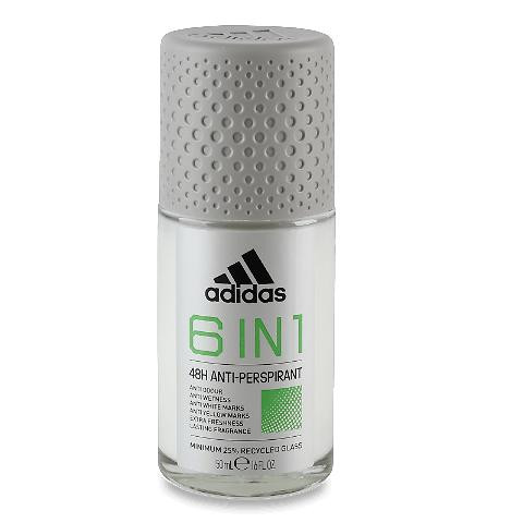 Adidas Кульковий дезодорант  6в1 50 мл (3616303439958) - зображення 1