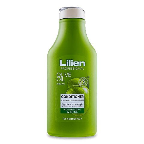 Lilien Кондиціонер  Olive Oil для нормального волосся, 350 мл (8596048007023) - зображення 1