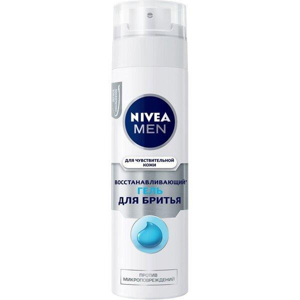 Nivea Гель для гоління  відновлюючий для чутливої шкіри, 200 мл (4006000051970) - зображення 1