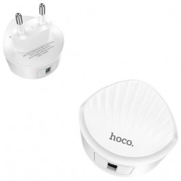Hoco C68A Shell (1USB, 3A) White