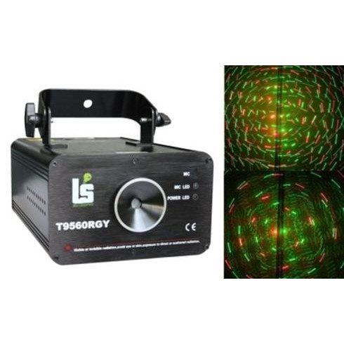 Light Studio Лазер красно-зелено-желтый 160мВт T9560RGY - зображення 1