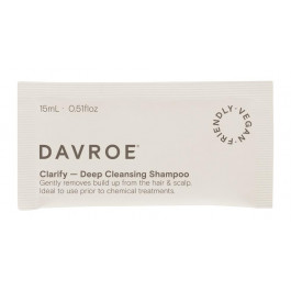 DAVROE Шампунь для глибокого очищення  Clarify Deep Cleansing Shampoo 15 мл