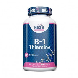 Haya Labs Vitamin B1 50 mg, 100 таблеток